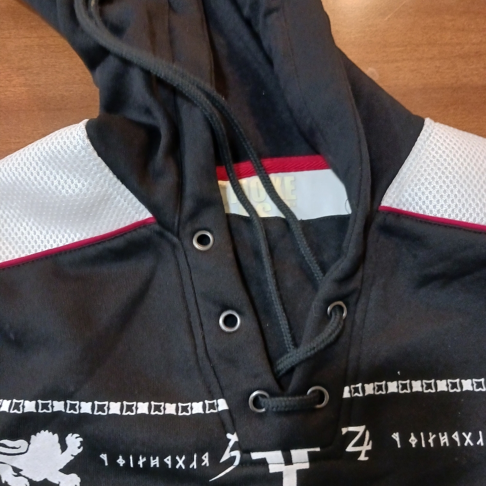 Smoke Rise Hoodie Territory Released Pullover Bl Med Drawstring Star As… - Picture 7 of 12